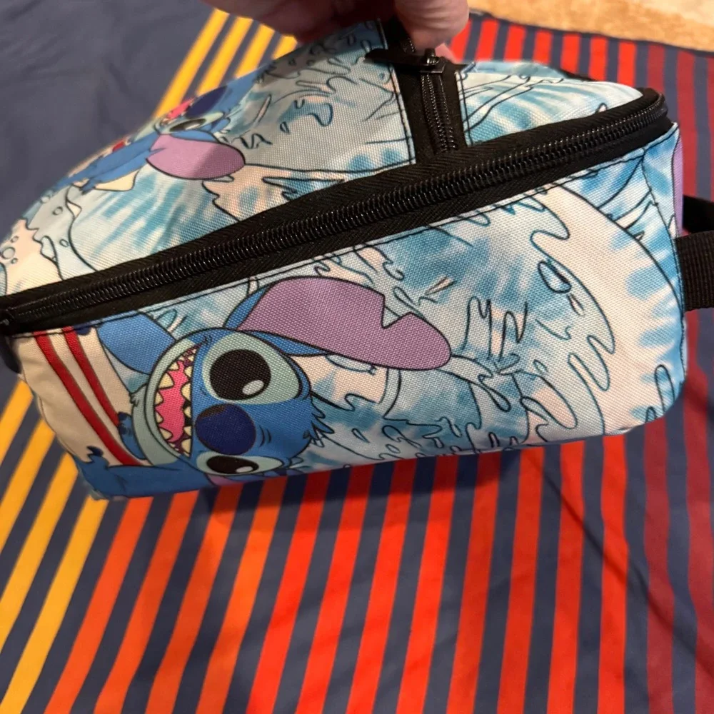 Disney Stitch Surfing Insulated Lunch Box Cooler Bag Blue Lilo & Stitch